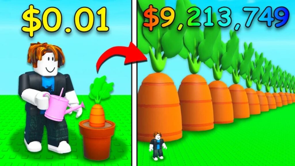 plant seeds in Grow a Garden Roblox