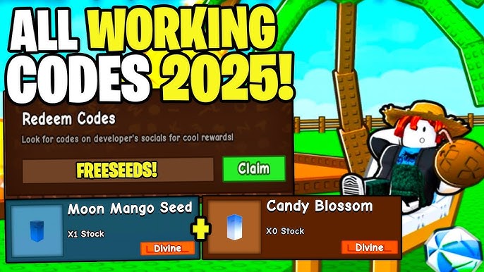 all working code grow a garden