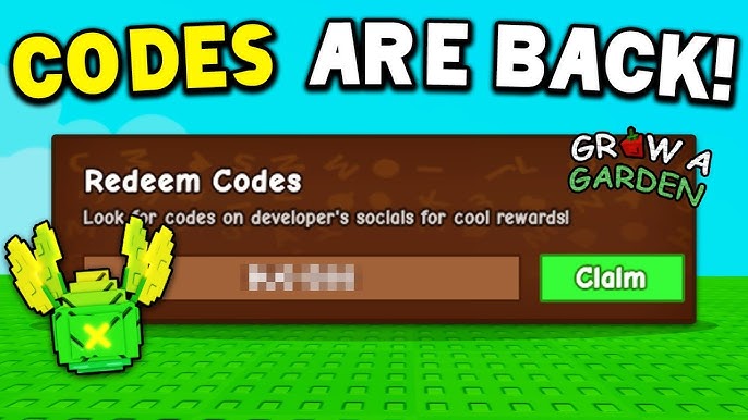 latesh code grow a garden